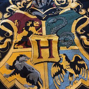 Hogwarts Crest Throw Blanket